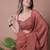 Shimmer Crunchy Tissue Party wear Saree