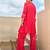 Red embroidered silk kurta trouser set