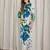 White printed pure cotton kurta trouser set