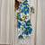 White printed pure cotton kurta trouser set