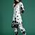 Off white printed pure cotton kurta trouser set