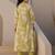 Green printed pure cotton kurta trouser set