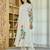White embroidered pure cotton kurta trouser set