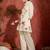 Off white embroidered pure cotton kurta trouser set