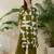 Green printed pure cotton kurta trouser set