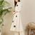 White embroidered pure cotton kurta trouser set