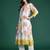 Multicolor printed pure cotton kurta trouser set