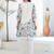 Multicolor printed pure cotton kurta trouser set