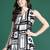 Black printed pure cotton kurta trouser set