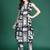 Black printed pure cotton kurta trouser set