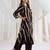 Black printed viscose rayon kurta trouser set