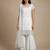 white sharara set