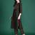 Black printed pure cotton kurta trouser set
