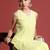 Yellow printed pure cotton kurta trouser set
