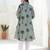 Multicolor printed pure cotton kurta trouser set