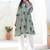 Multicolor printed pure cotton kurta trouser set