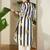 White printed pure cotton kurta trouser set