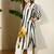 White printed pure cotton kurta trouser set