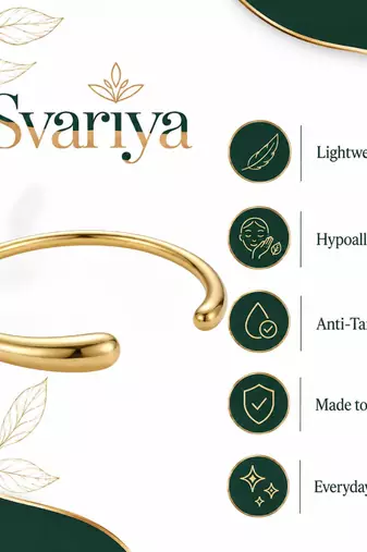 Grace Line Collection Plain Gold Plated Bracelets
