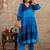 Multicolor printed pure cotton kurta trouser set