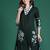 Green printed pure cotton kurta trouser set