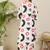 White printed pure cotton kurta trouser set