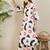 White printed pure cotton kurta trouser set