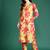 Green printed pure cotton kurta trouser set