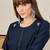 Navy blue embroidered silk kurta trouser set