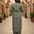 Green printed pure cotton kurta trouser set