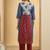 Multicolor printed pure cotton kurta trouser set