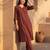 Multicolor printed pure cotton kurta trouser set