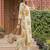 Off white printed pure cotton kurta trouser set