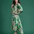Green printed pure cotton kurta trouser set