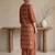 Mustard printed pure cotton kurta trouser set