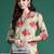 Green printed pure cotton kurta trouser set