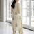 White embroidered pure cotton kurta trouser set