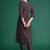 Multicolor printed pure cotton kurta trouser set