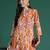 Multicolor printed pure cotton kurta trouser set