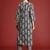 Black printed pure cotton kurta trouser set