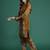 Mustard printed pure cotton kurta trouser set