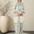 Off white embroidered pure cotton kurta trouser set