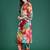 Multicolor printed pure cotton kurta trouser set