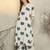 White printed pure cotton kurta trouser set