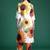 Off white printed pure cotton kurta trouser set