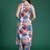 White printed pure cotton kurta trouser set