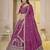 Pink Embroidery Zari, Sequins Work lehenga choli 