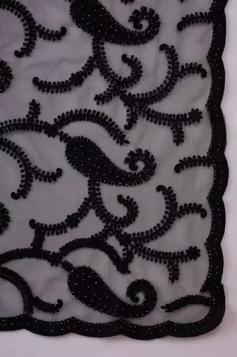Black embroidered  sarees