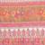 Pink paisley embroidered pashmina designer chanderi saree