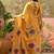 Mustard  cotton saree